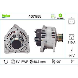 Valeo Generatore di corrente rotante 437558 Valeo Generatore di corrente rotante 437558