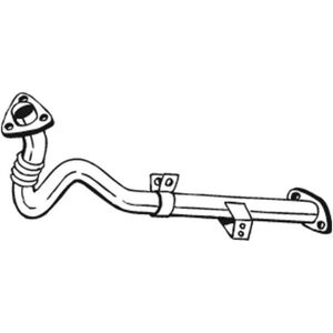 Bosal Tubo di scarico 770-587 Bosal Tubo di scarico 770-587