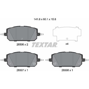 Kit Pastiglie Freno Textar Mazda MX-30 - Disco, Indicatore di Usura Kit Pastiglie Freno Textar Mazda MX-30 - Disco, Indicatore di Usura