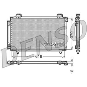 DENSO DCN50016 - Condensatore aria affidabile per Toyota DENSO DCN50016 - Condensatore aria affidabile per Toyota