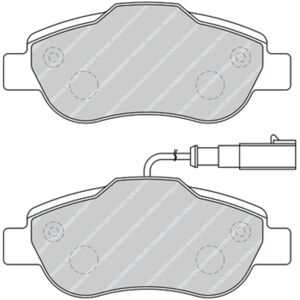 Ferodo Set di pastiglie freno FDB5097, anteriore Ferodo Set di pastiglie freno FDB5097, anteriore