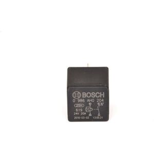 Bosch 0 986 AH0 204 - Relè a 5 poli, 20A, 24V Bosch 0 986 AH0 204 - Relè a 5 poli, 20A, 24V