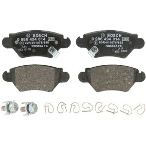 Bosch Set di pastiglie freno 0 986 494 014, posteriore Bosch Set di pastiglie freno 0 986 494 014, posteriore