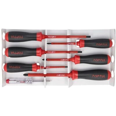 Set di cacciaviti TOPTUL - PH1X100, PH2X100, PH3X150, SL 4X100 Set di cacciaviti TOPTUL - PH1X100, PH2X100, PH3X150, SL 4X100