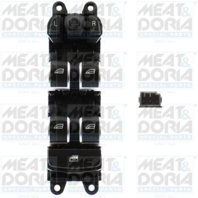 Meat & Doria Modello MD26669 Interruttore Alzacristalli - Controllo Finestra Meat & Doria Modello MD26669 Interruttore Alzacristalli - Controllo Finestra