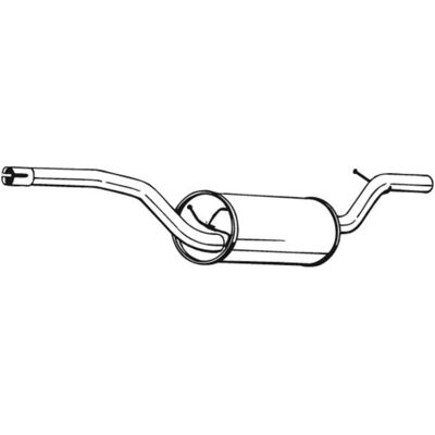 Bosal Silenziatore posteriore 278-165 Bosal Silenziatore posteriore 278-165