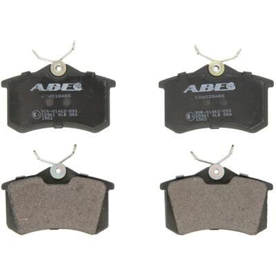 Kit di pastiglie freno posteriori ABE C2W028ABE - Dischi Kit di pastiglie freno posteriori ABE C2W028ABE - Dischi