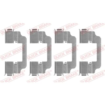 QUICK BRAKE 109-0154 - Kit Pastiglie Freno Disco QUICK BRAKE 109-0154 - Kit Pastiglie Freno Disco