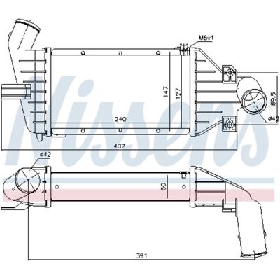 Nissens Intercooler 96863 Nissens Intercooler 96863
