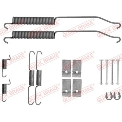 Kit freni Quick Brake per Nissan Renault Pickup - Pastiglie posteriori Kit freni Quick Brake per Nissan Renault Pickup - Pastiglie posteriori
