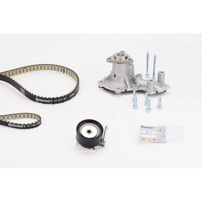 CONTITECH CT1211WP2PRO Pompa dell'acqua + kit di distribuzione - Ford Ecosport Mk2, Fiesta 7, Focus 3 CONTITECH CT1211WP2PRO Pompa dell'acqua + kit di distribuzione - Ford Ecosport Mk2, Fiesta 7, Focus 3