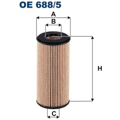 Filtro dell'olio Filtron 688/5 - Filtro dell'olio Filtro dell'olio Filtron 688/5 - Filtro dell'olio