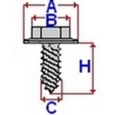 ROMIX ROM 40523Z Clip di fissaggio - 10 pezzi ROMIX ROM 40523Z Clip di fissaggio - 10 pezzi