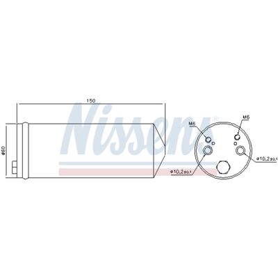 Nissens Asciugatrice, condizionatore d'aria 95413 Nissens Asciugatrice, condizionatore d'aria 95413