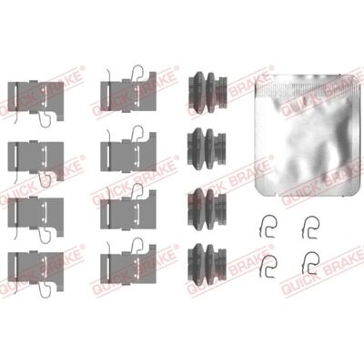 Quick Brake 109-0084 Kit Pastiglie Freno Posteriore - Kit Pastiglie Freno Quick Brake 109-0084 Kit Pastiglie Freno Posteriore - Kit Pastiglie Freno