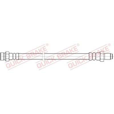 Tubo freno Quick Brake M10x1 - Per Mitsubishi Tubo freno Quick Brake M10x1 - Per Mitsubishi