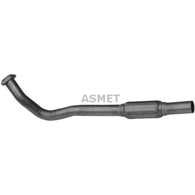 Tubo di scarico ASMET 02.014 - Montaggio anteriore Tubo di scarico ASMET 02.014 - Montaggio anteriore