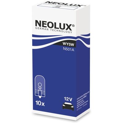 Neolux WY5W 12V 5W Lampadina secondaria gialla - Lampadina Neolux WY5W 12V 5W Lampadina secondaria gialla - Lampadina