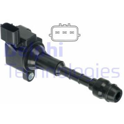 Bobina di accensione Delphi GN10246-12B1 - Compatibile Nissan/Infiniti Bobina di accensione Delphi GN10246-12B1 - Compatibile Nissan/Infiniti