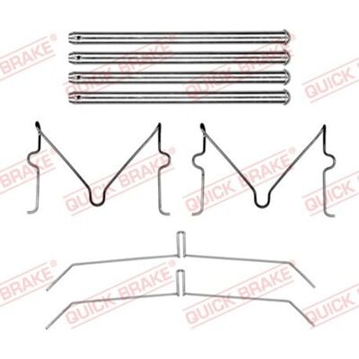 QUICK BRAKE 109-0199 - Pastiglie freno QUICK BRAKE 109-0199 - Pastiglie freno
