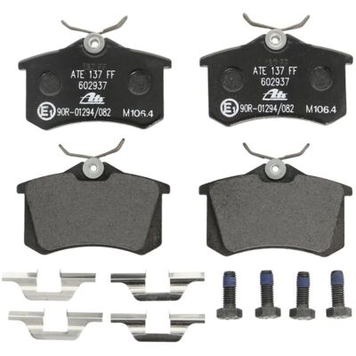 Ate Set di pastiglie freno 13.0460-2937.2, posteriore Ate Set di pastiglie freno 13.0460-2937.2, posteriore