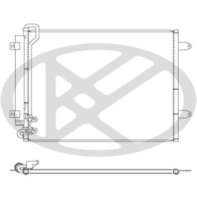 Koyorad Condensatore, impianto di climatizzazione CD440710 Koyorad Condensatore, impianto di climatizzazione CD440710