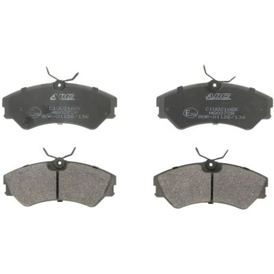 Kit Pastiglie Freno Anteriore VW - Freno a Disco - Spessore 19mm Kit Pastiglie Freno Anteriore VW - Freno a Disco - Spessore 19mm