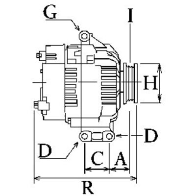 HC-CARGO Modello CARGO CAR116599 - Generatore trifase HC-CARGO Modello CARGO CAR116599 - Generatore trifase
