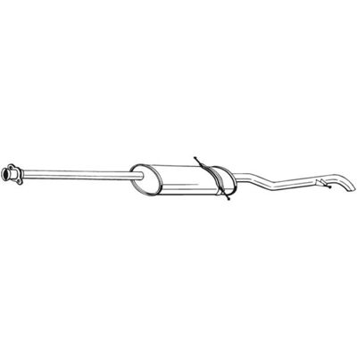 Bosal Silenziatore posteriore 289-031 Bosal Silenziatore posteriore 289-031