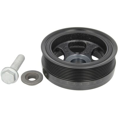 SWAG 10 93 3653 Puleggia dell'Albero a Gomito - Damper, Vilebrequin, 8PK, con bullone SWAG 10 93 3653 Puleggia dell'Albero a Gomito - Damper, Vilebrequin, 8PK, con bullone