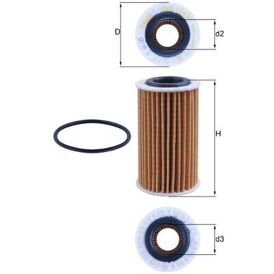 KNECHT FILTRO OLIO OX 1267D - Filtro Olio KNECHT FILTRO OLIO OX 1267D - Filtro Olio