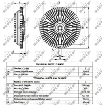NRF 49540 Frizione viscosa - Frizione viscosa NRF 49540 Frizione viscosa - Frizione viscosa