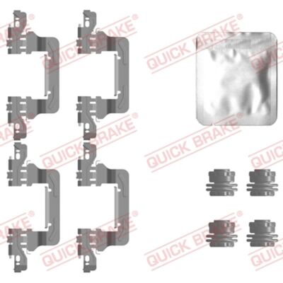 Kit di accessori freni posteriori QUICK BRAKE per Audi A6 A7 A8 Kit di accessori freni posteriori QUICK BRAKE per Audi A6 A7 A8
