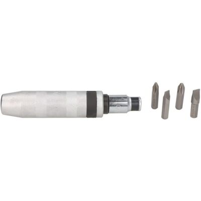 Avvitatore a percussione HANS - 1/2 pollice, adattatore bit, fessura e PH Avvitatore a percussione HANS - 1/2 pollice, adattatore bit, fessura e PH