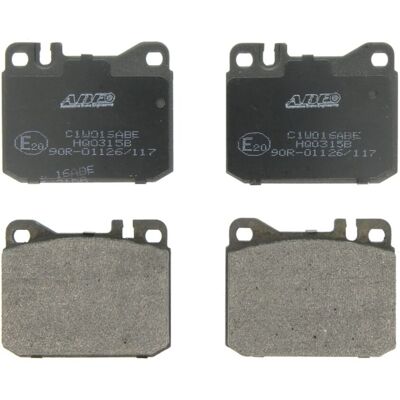 Kit pastiglie freno ABE C1W016ABE - Anteriore Kit pastiglie freno ABE C1W016ABE - Anteriore