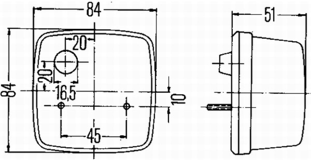 Hella Luce di stop 2DA 003 014-031