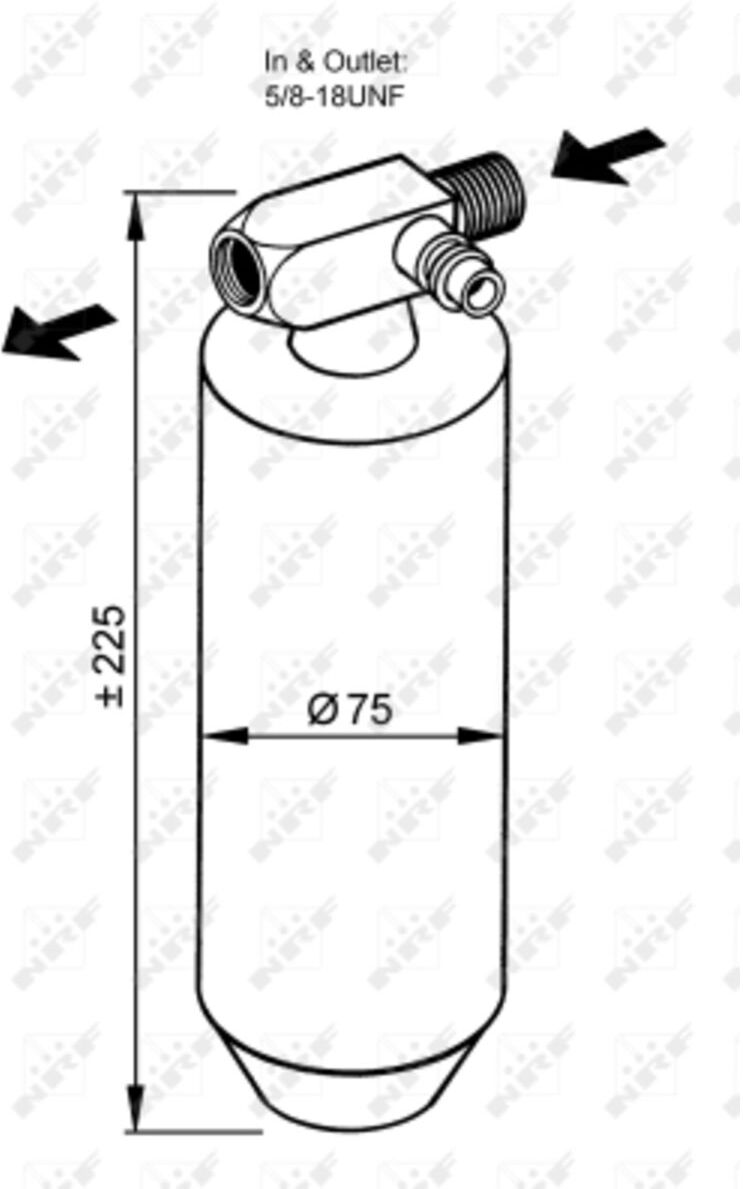 Nrf Asciugatrice, condizionatore d'aria EASY FIT 33113