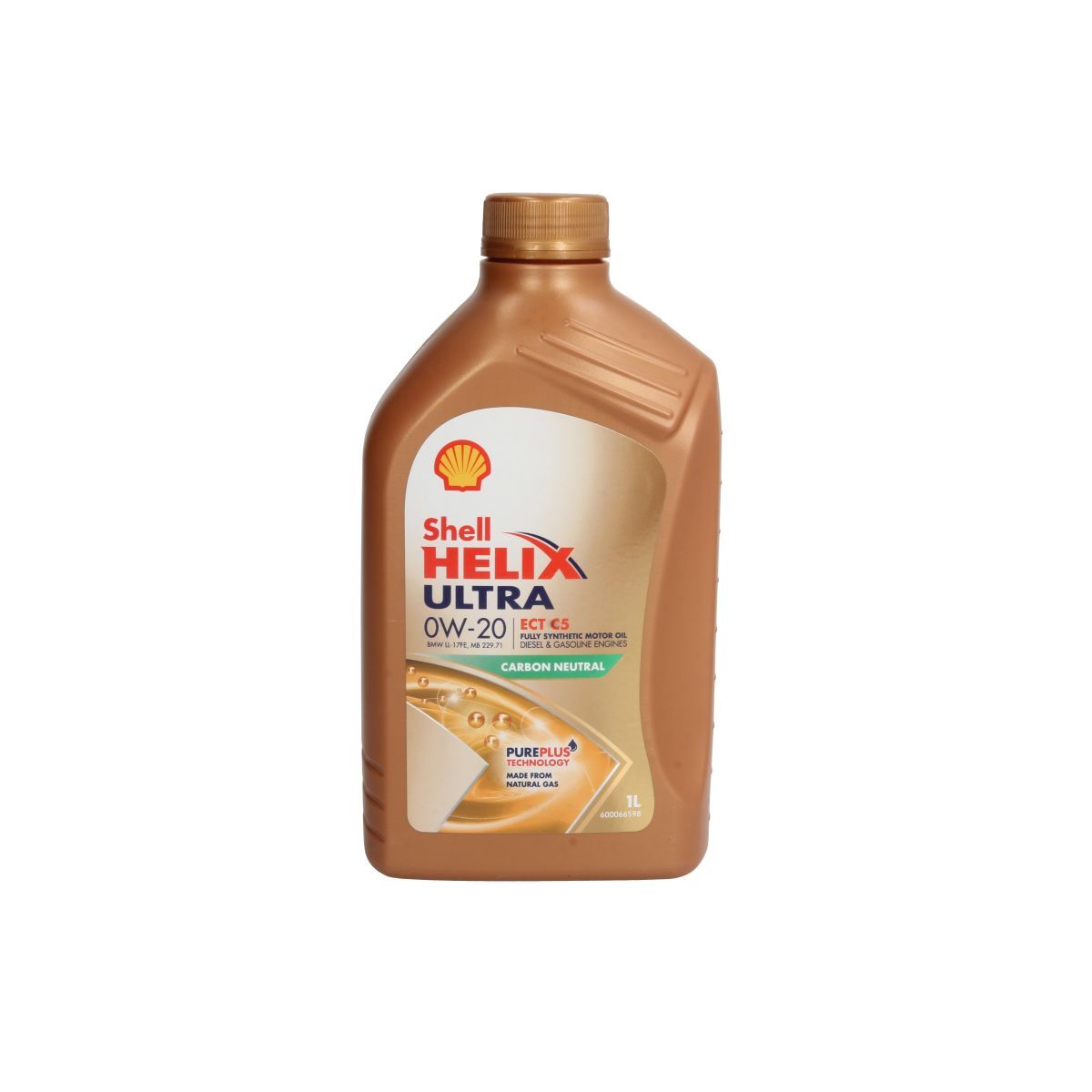 Shell Olio motore Helix Ultra ECT C5 0W20 1L