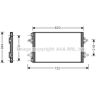 Ava Cooling Condensatore, impianto di climatizzazione RTA5294