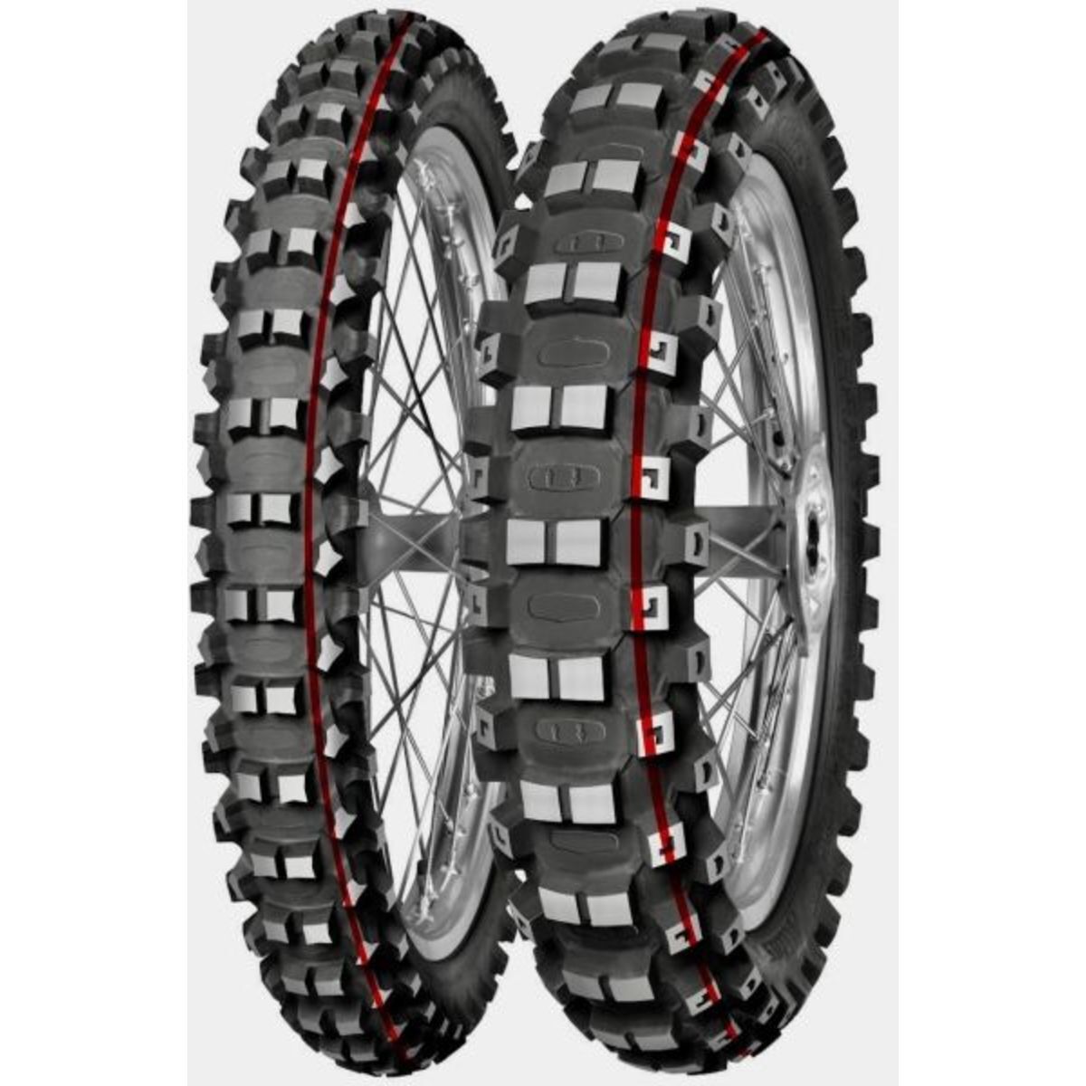 Mitas Pneumatico fuoristrada TERRA FORCE MX MH medium hard red 100/90-19 TT 57M