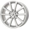 Itwheels Cerchi in lega da 17'' Alice 5x108 7J ET45, Colore: Argento lucido