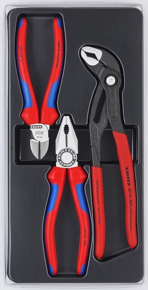 knipex set di pinze miste 00 20 09 v01