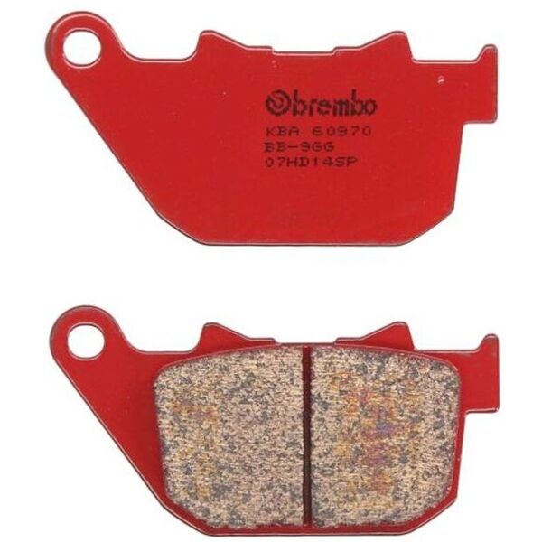 brembo set di pastiglie freno, freno a disco 07hd14sp