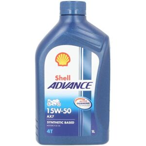 Shell Olio Motore Advance Ax7 4t 15w50 1l