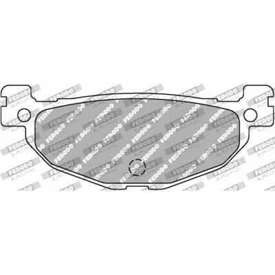 Ferodo Set di pastiglie freno FDB2200SM Ferodo Set di pastiglie freno FDB2200SM