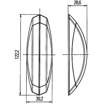 Hella Luce laterale di segnalazione 2XS008 479-001 Hella Luce laterale di segnalazione 2XS008 479-001