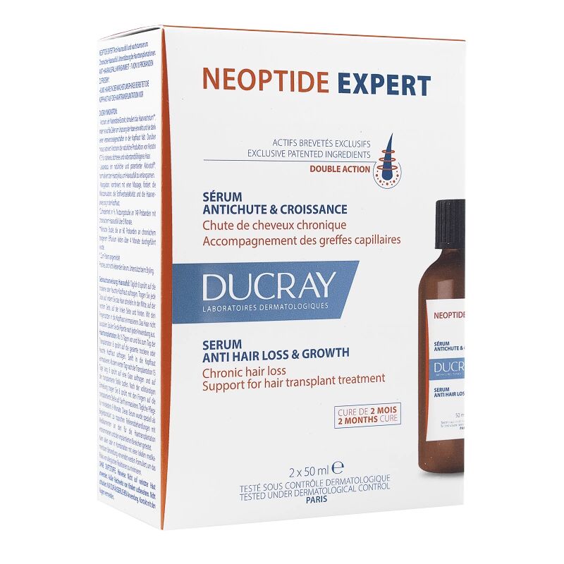 Ducray Neoptide Expert Siero Anticaduta 2 Pezzi Da 50 Ml