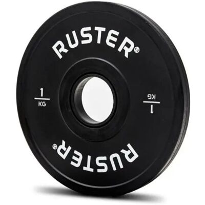 Ruster Disco olimpico frazionario Nero - 1kg (RU CT160702) Ruster Disco olimpico frazionario Nero - 1kg (RU CT160702)