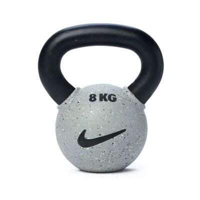 Nike Kettlebell Rivestita in Gomma (Grigio Lupo) - 8kg (KRCU-GC08) Nike Kettlebell Rivestita in Gomma (Grigio Lupo) - 8kg (KRCU-GC08)