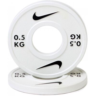Nike Dischi olimpici frazionari (paio) - 0.5kg (PCAK-0150) Nike Dischi olimpici frazionari (paio) - 0.5kg (PCAK-0150)